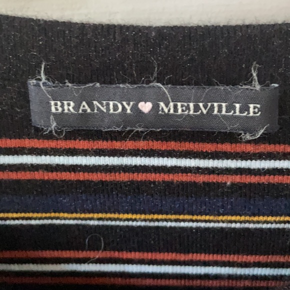 BRANDY💗Melville long sleeve stripped shirt - Picture 2 of 2